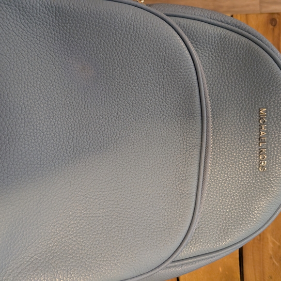 Michael Kors Slate Blue Backpack - Picture 1 of 15